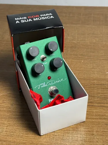 Pedal overdrive Tube drive Fuhrmann na caixa
