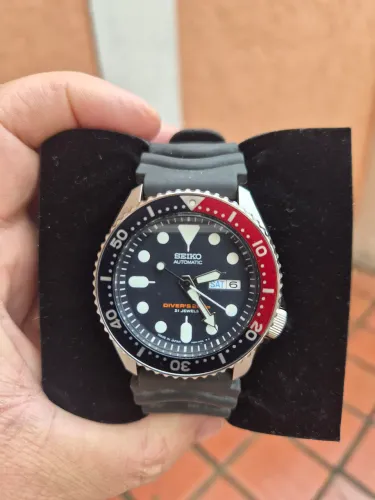 Relogio Seiko Automático SKX009J Diver Pepsi