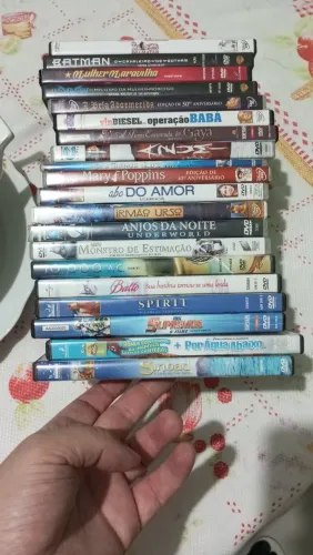 Lote de 20 dvds originais 