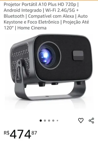 Projetor A10 plus 