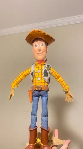 Woody Disney Store funcionando em inglês
