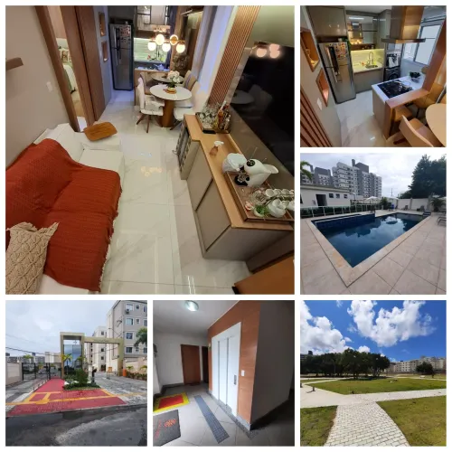 Condomínio Solar das Flores 2/4 - 40m² + 02 Garagens + Armários