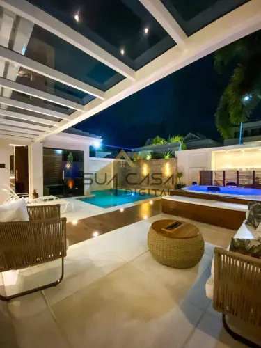 Casa Mobiliada para Alugar no Recreio dos Bandeirantes - Condomínio Riviera Del Sol REF: C
