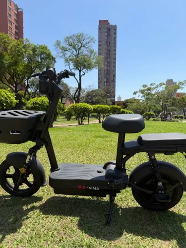 Bicicleta Elétrica / Autopropelido AIMA - Com NF, Alarme e Chave Reserva