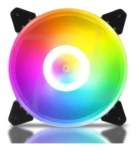 Cooler Fan Led Rgb 120mm Ventoinha Para Gabinete Cpu Gamer