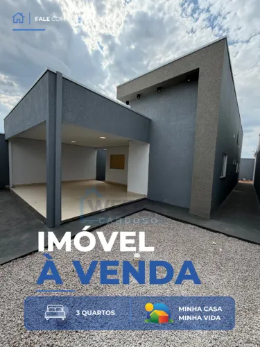 ? DE R$ 450 MIL POR R$ 420 MIL! Casa no Minha Casa, Minha Vida.