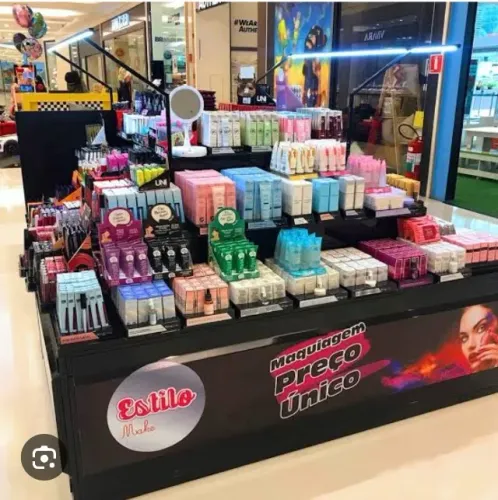 Quiosque de Maquiagem em Shopping 