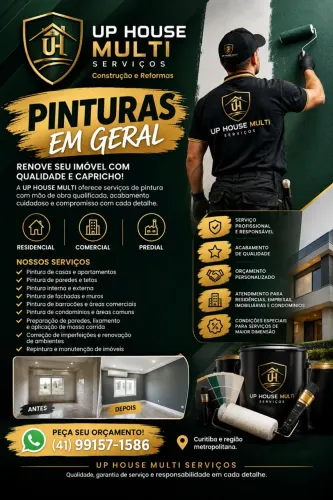 Pinturas em geral.