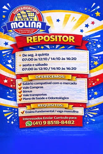 repositor- sao jose dos pinhais- para regiao jd cruzeiro