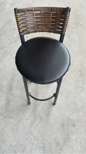 Banquetas de junco preto, novas temos atacado e varejo zap *