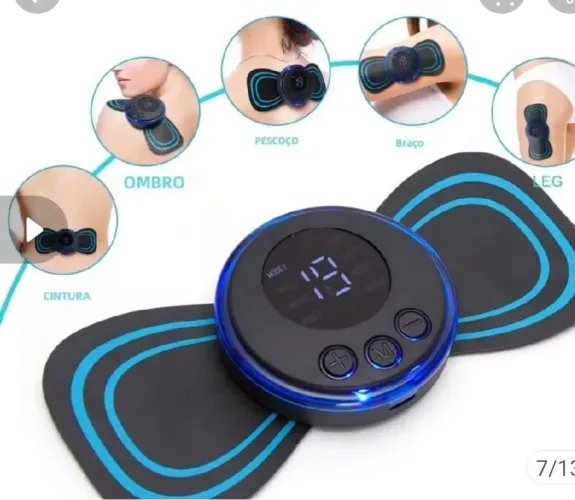 Massageador Elétrico Portátil Recarregável (EMS) ?