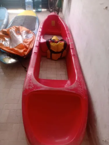 caíque duplo fundo transparente marca caiaker