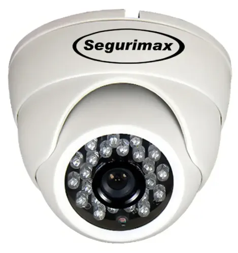 Câmera Segurança Dome 4 Em 1 Full Hd, 2.0mp, 2,8mm Segurimax