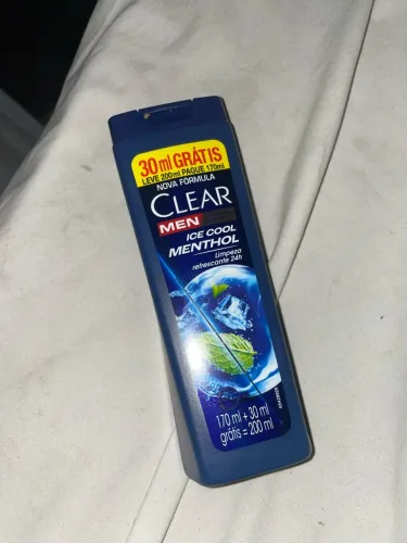 Shampoo Clear Men Ice Cool Menthol Anticaspa 200ml