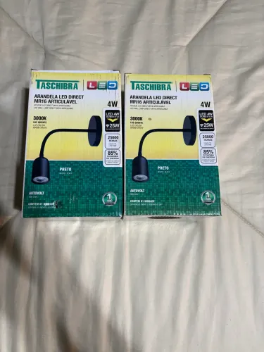 Arandela Direct Led MR16 Articulável Taschibra