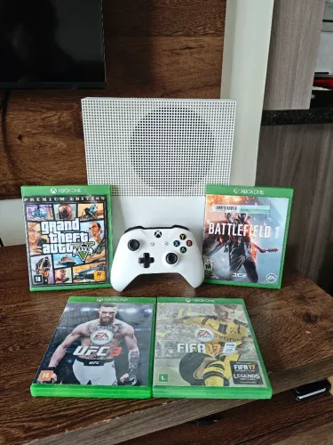Xbox One S 1TB Troco ou Vendo