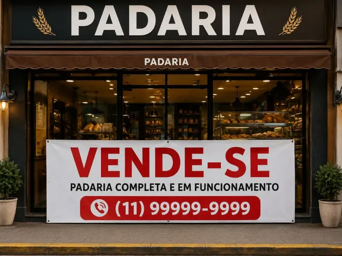 Passo ou vendo Ponto Padaria Vaz Lobo