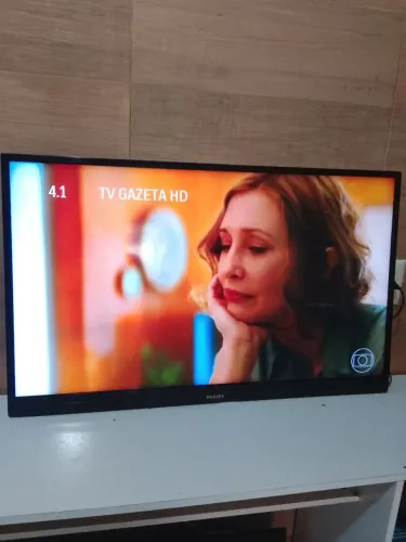 Tv Philips 39 Full HD digital USB internet HDMI controle excelente imagem