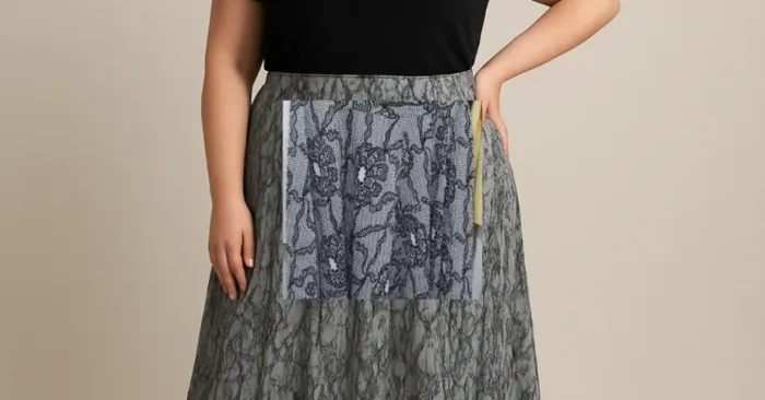 saia feminina moda evangelica