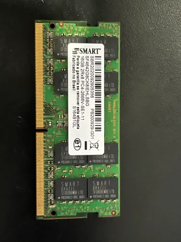 Memória notebook ddr4 16GB 