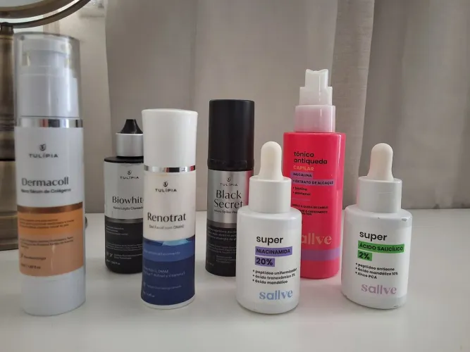 Doação de skin care