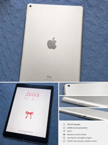 IPad 9ª geração 64GB Wi-Fi