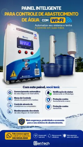 Controle de Abastecimento - Nível Caixa D'água