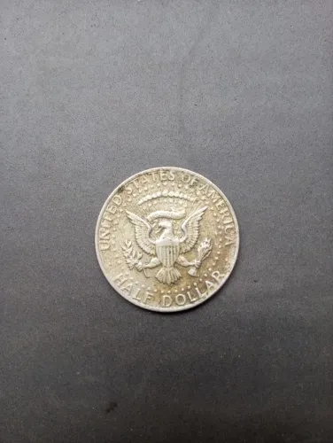 Moeda Half dollar 1974 John Kennedy