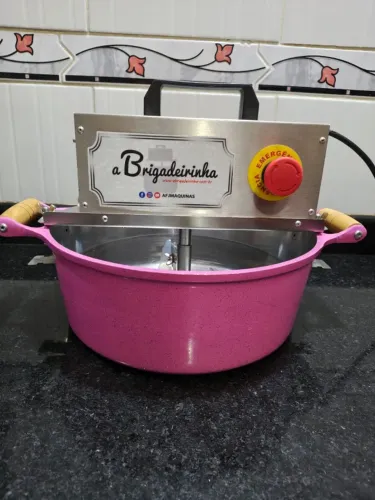Panela para mexer doces 32cm A Brigadeirinha Platinum