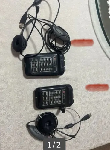 HEADSET 2 UNIDADES COMPLETOS 