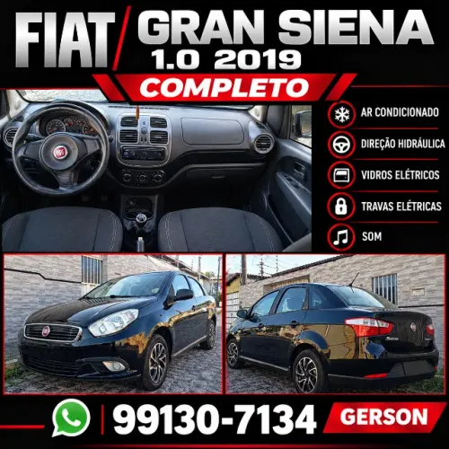 Fiat Grand Siena Attractive 1.0 Flex 8V 4P 2019