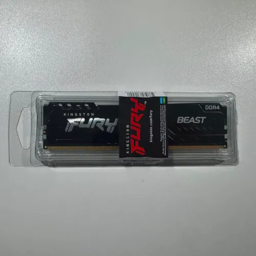 Memória RAM Kingston Fury Beast DDR4 8gb 3200mhz 100% lacrada