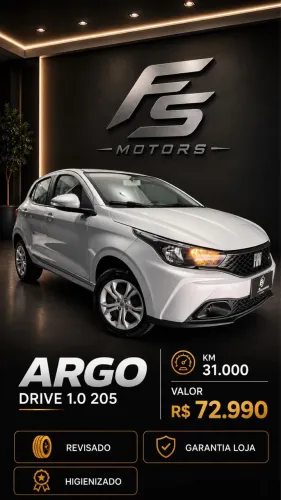 Fiat Argo Drive 1.0 6V Flex 2025