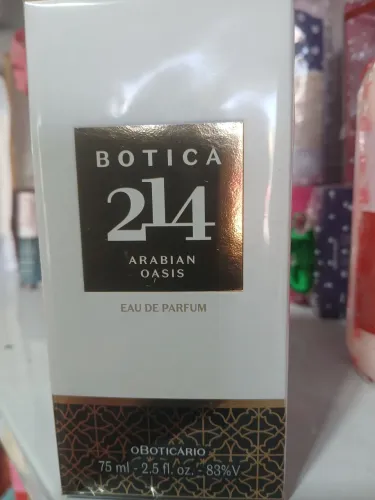 perfume feminino botica 214 Arabian Oasis Boticário