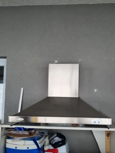 Coifa Pulsar fogão 4 bocas