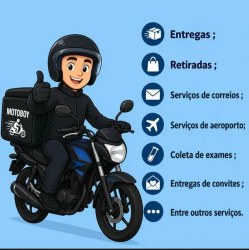 Serviços de entregas motoboy