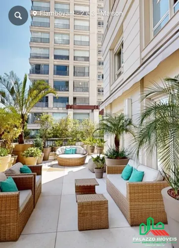 Duplex garden 893,00m2 4suítes com piscina com raia 17m,6vagas Vila Olímpia