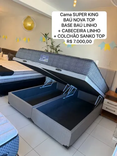 Conjunto BAÚ KING SANKO DOSS NOVO TOP - ENTREGAMOS