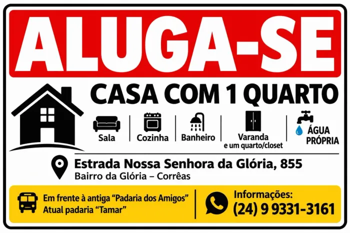 Vendo /Alugo casa no bairro da glória .