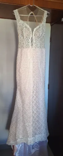 Vestido de noiva rendado