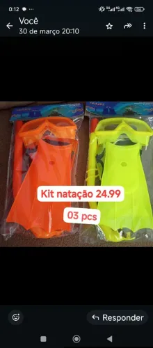 Kit natação 