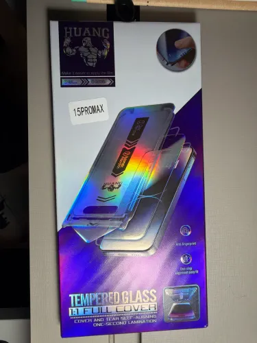 Película HD 3D c/ Aplicador p/ IPhone 15 Promax