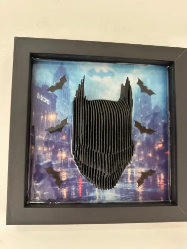 quadro decorativo batman daedalus resina
