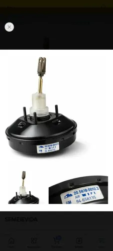 Servo de freio / hidrovacuo - original GM  P