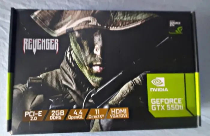 Placa de vídeo GTX 550ti 2G ddr5 128bit Hdmi