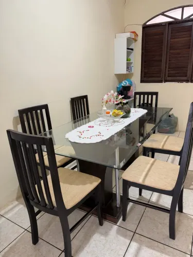 Mesa de jantar 6 lugares