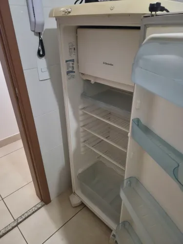 Geladeira e air fryer