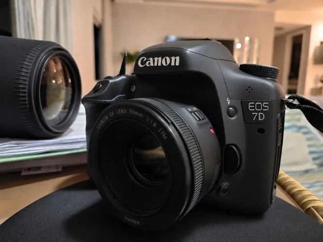 Canon 7d usada em otimo estado
