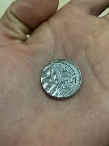 Moeda com defeito 
