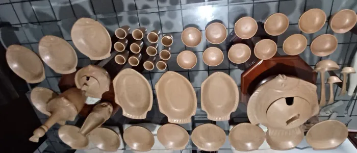 CONJUNTO CERÂMICA 46 PEÇAS